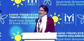 Akşener: 'Kadınlar siyasetin tam merkezidir'