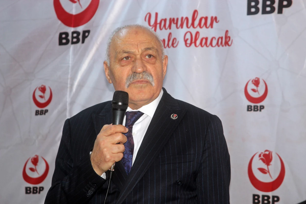 BBP Genel Başkan Yardımcısı Ali Keser, Mersin\'de konuştu