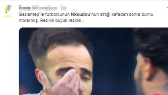 Beşiktaşlı N'Koudou kafa attı! Hakemin kararına tepki yağıyor