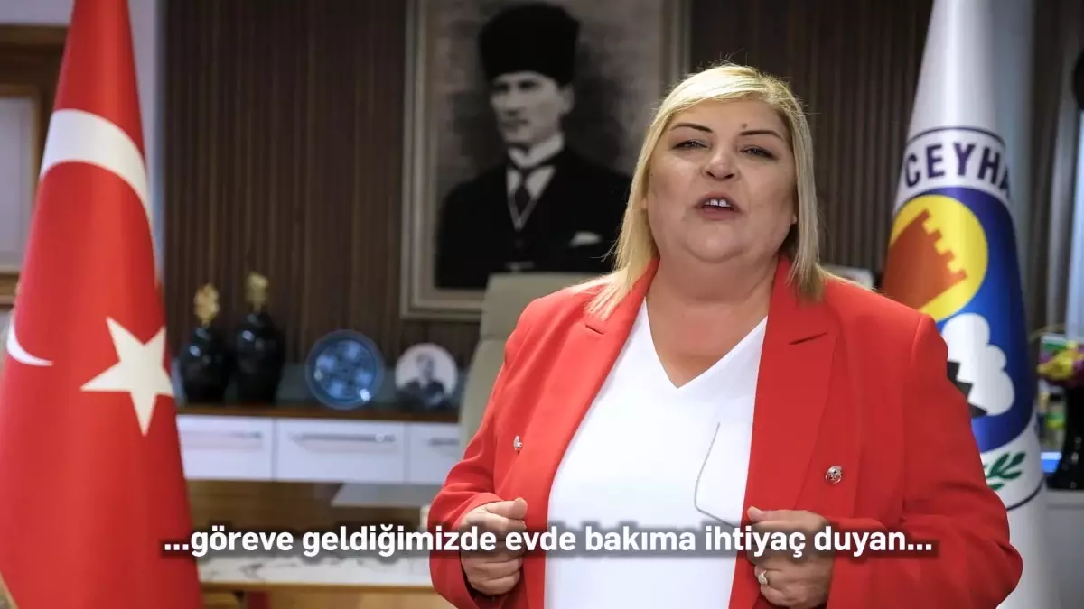 Ceyhan Belediyesi\'nin Evde Bakım ve Sağlık Hizmeti Sürüyor