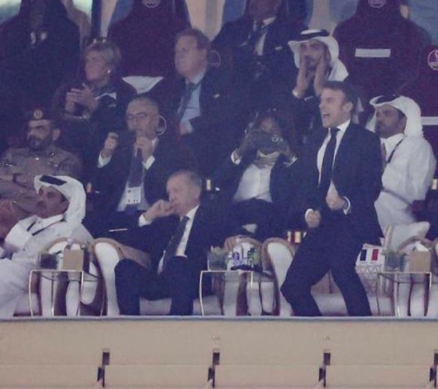 Cumhurbaşkanı Erdoğan, Dünya Kupası finalini birlikte izlediği Macron'u bu sözlerle teselli etti