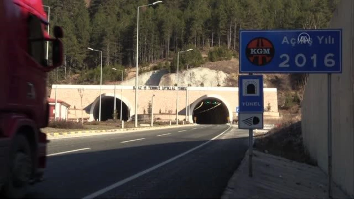 KASTAMONU - Ilgaz Dağı\'na yapılan tünel sürücülere büyük kolaylık sağlıyor