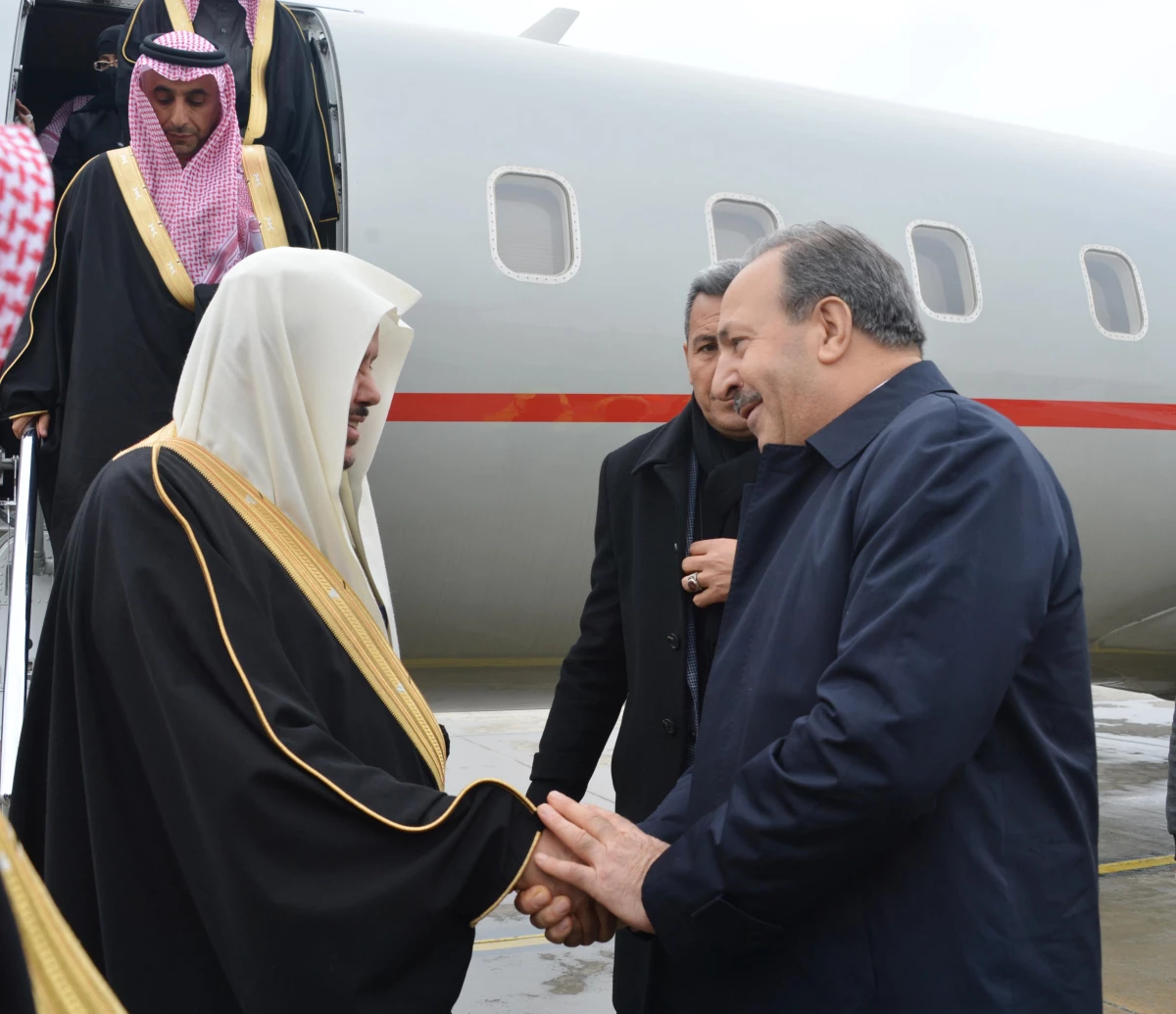 Suudi Arabistan Şura Meclisi Başkanı, TBMM Başkanı Şentop\'un davetlisi olarak Ankara\'ya geldi