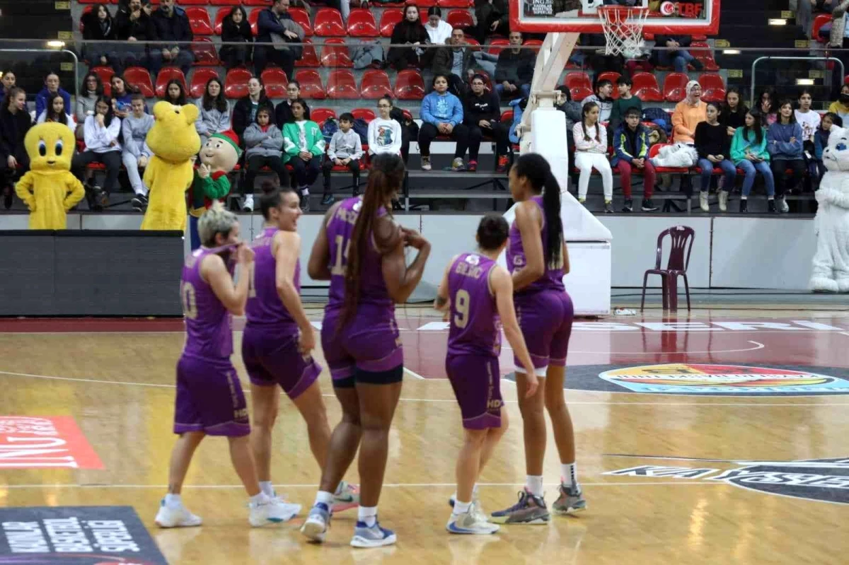 TKBL: Melikgazi Kayseri Basketbol: 61 Galatasaray: 100