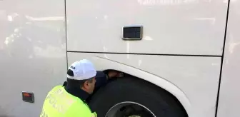 15 Temmuz Demokrasi Otogarı'nda kış lastiği denetimi
