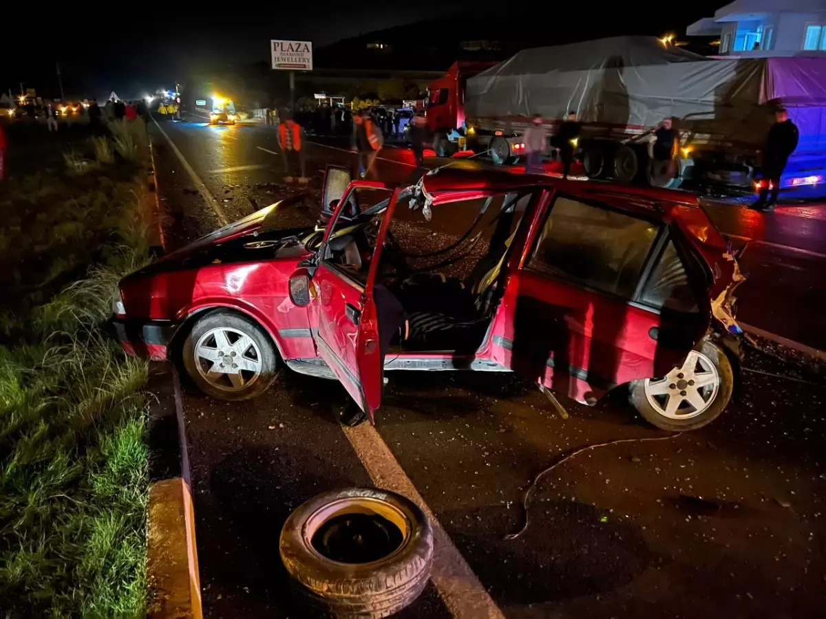 Alanya\'daki trafik kazasında 1 kişi hayatını kaybetti