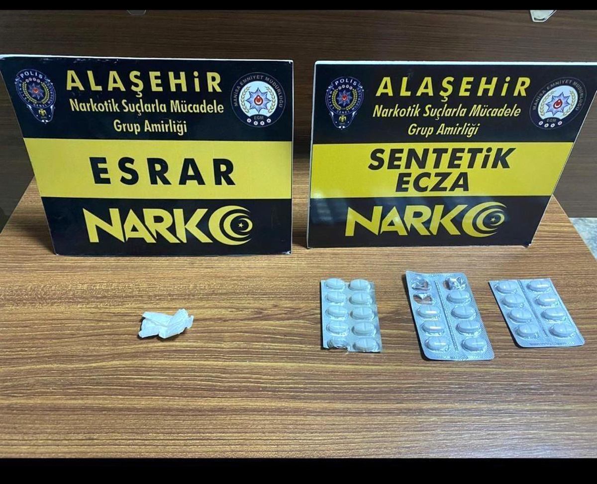 Alaşehir\'de uyuşturucudan 1 tutuklama