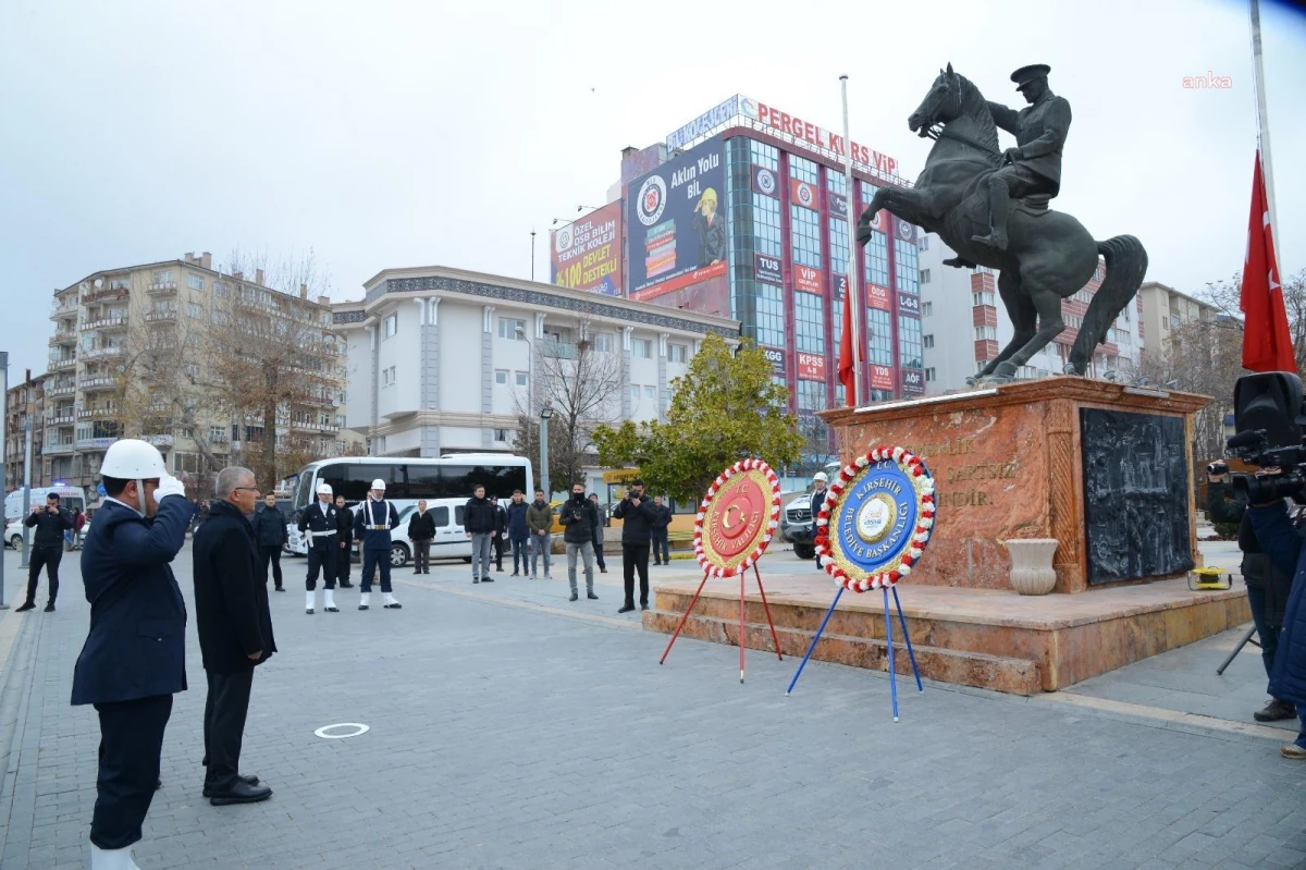 Atatürk\'ün Kırşehir\'e Gelişinin 103. Yıl Dönümü Kutlandı