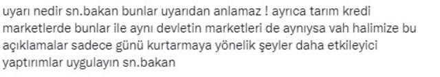 Bakan Muş'un zincir marketlerin yöneticilerini uyarması gündem oldu! Herkes aynı yorumu yapıyor