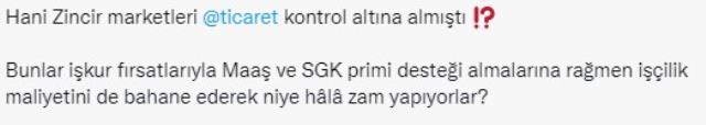 Bakan Muş'un zincir marketlerin yöneticilerini uyarması gündem oldu! Herkes aynı yorumu yapıyor