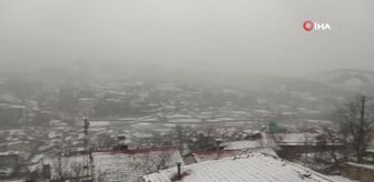 Çelikhan beyaza büründü