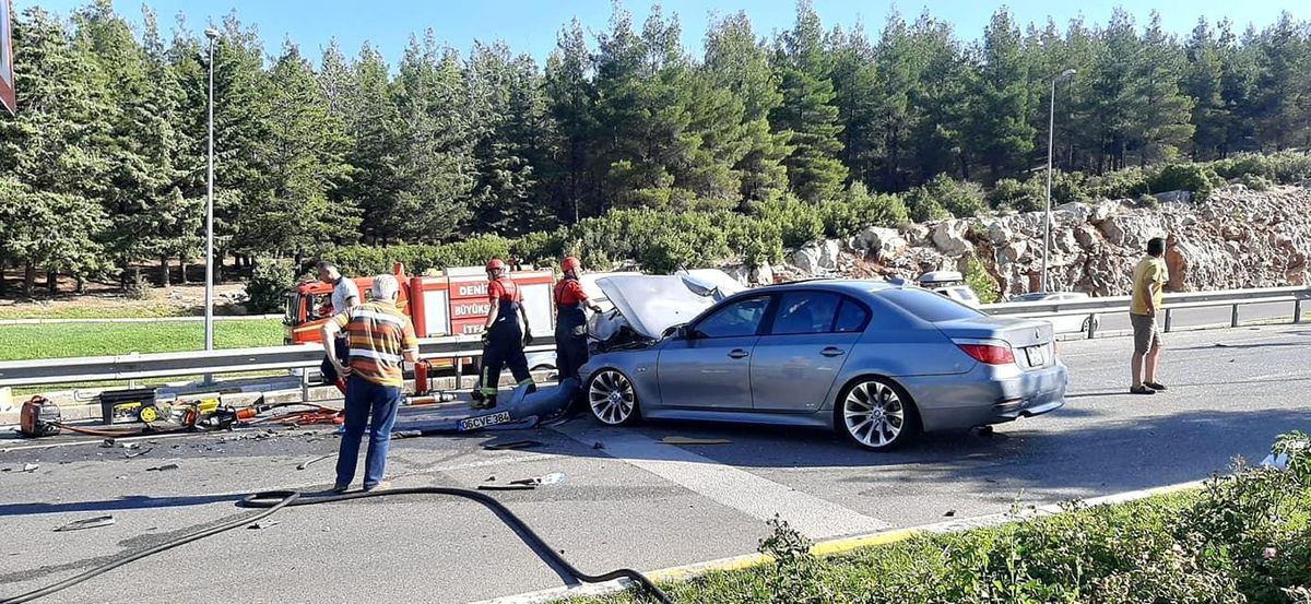 Denizli\'de son 1 haftada 167 trafik kazası meydana geldi