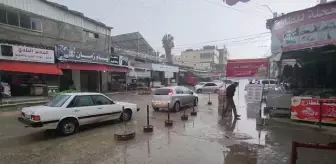 Gazze'de sağanak yağış