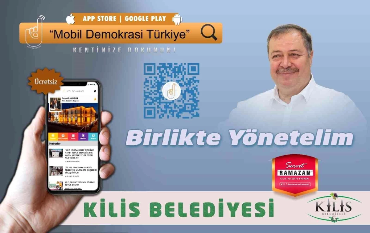 Kilis\'te "Mobil Demokrasi Türkiye" uygulaması