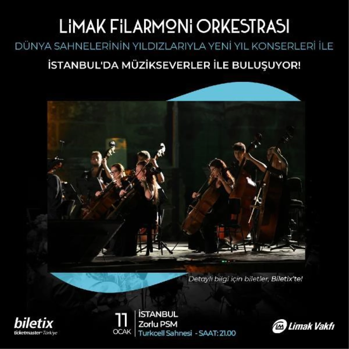 Limak Filarmoni Orkestrası\'ndan geleneksel yılbaşı konserleri