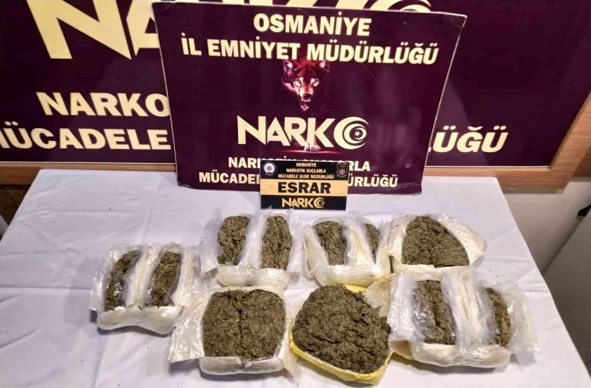 Osmaniye\'de narkotik operasyonlarına 4 tutuklama