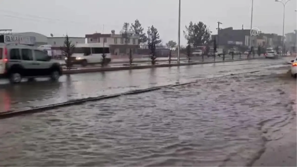 ŞANLIURFA - Sağanak hayatı olumsuz etkiledi