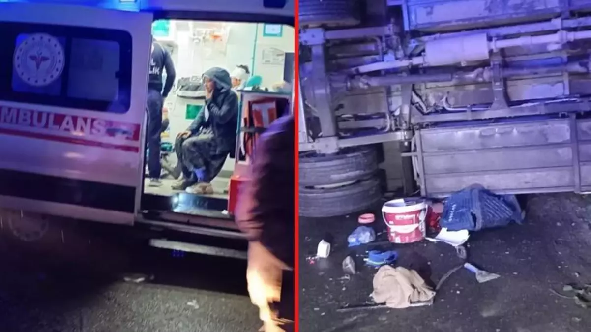Hatay\'da tarım işçilerini taşıyan midibüs devrildi, 14 kişi yaralı