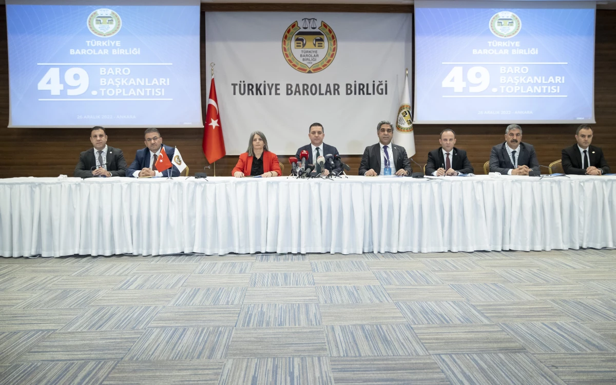 TBB Başkanı Sağkan\'dan "Avukatlık hizmetlerinde KDV oranı düşürülsün" çağrısı