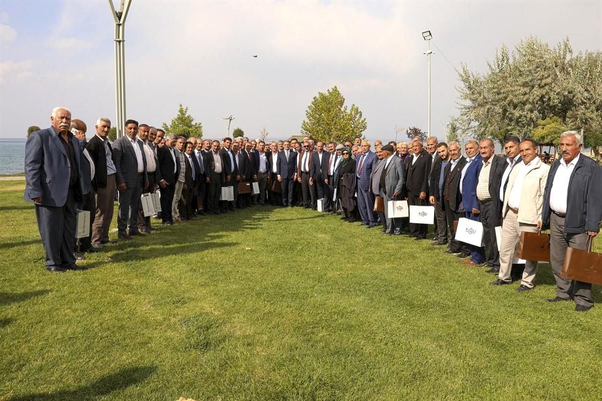 Van Büyükşehir Belediyesi yıl boyunca muhtarların sorunlarıyla ilgilendi, 3 bin 851 dilekçe çözüme kavuşturuldu