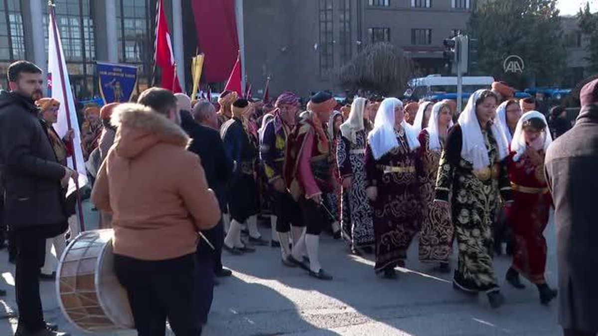 Atatürk'ün Ankara'ya gelişinin 103. yıl dönümü kutlandı