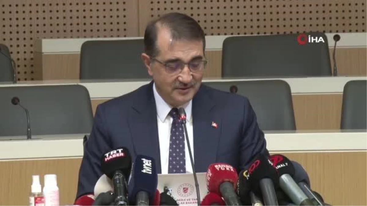 Bakan Dönmez: "2023 Mart ayında bu gazı insanımızla buluşturmak istiyoruz"