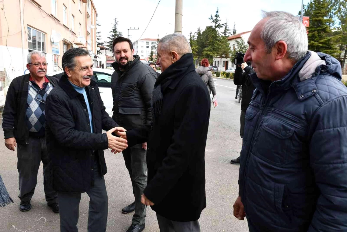 Başkan Ataç Beylikova\'da vatandaşlarla buluştu