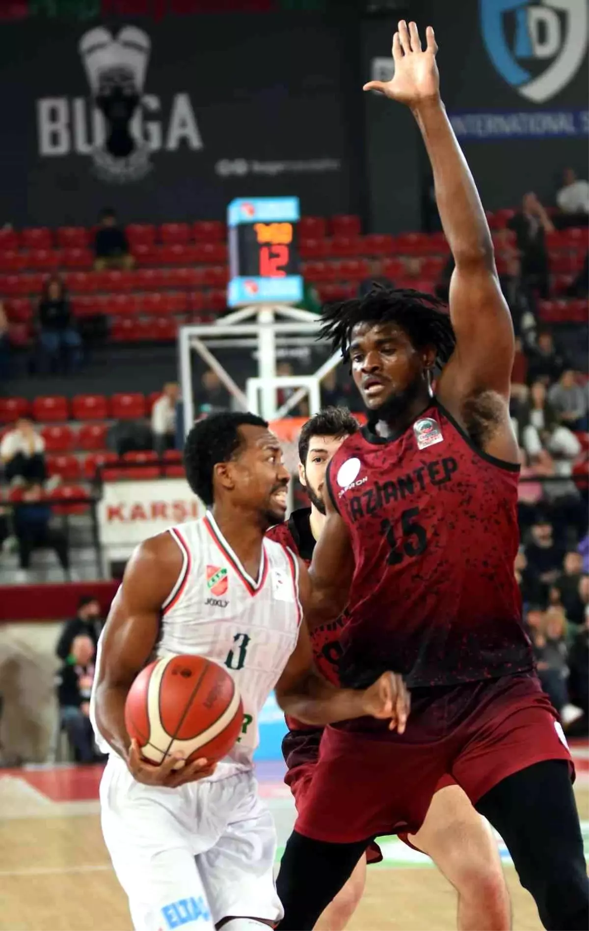 Basketbol Süper Ligi: Pınar Karşıyaka: 96 Gaziantep Basketbol: 91