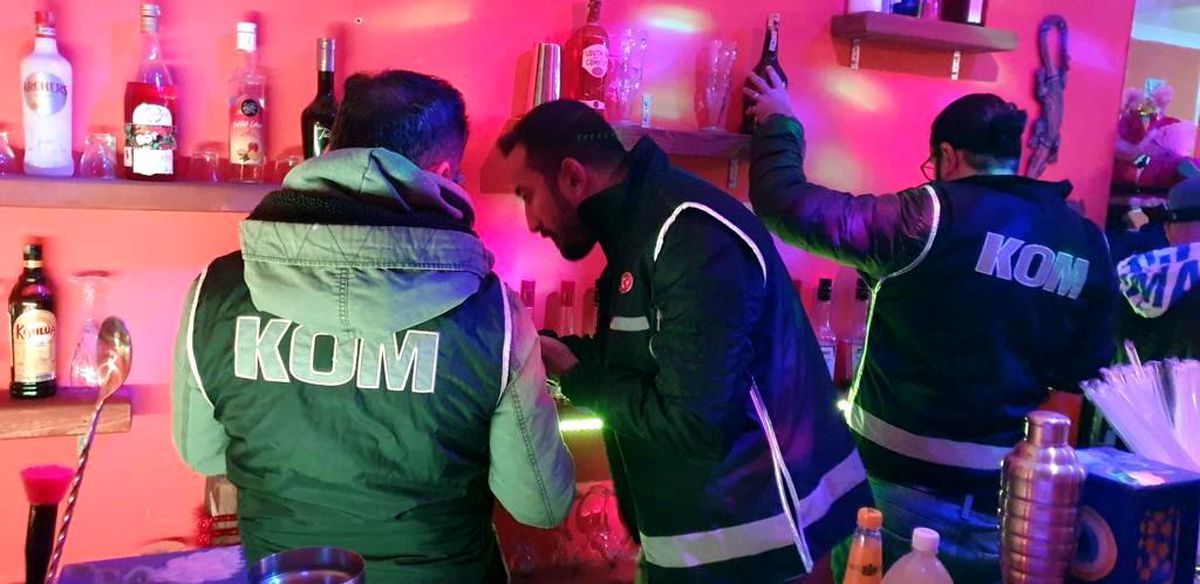 Bodrum\'da kaçak ve sahte içki denetimleri yapıldı
