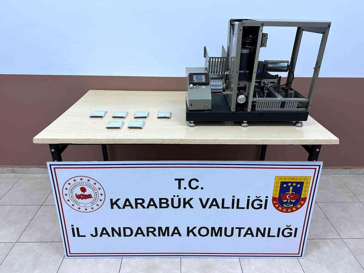 Karabük\'te kaçak sigara operasyonu