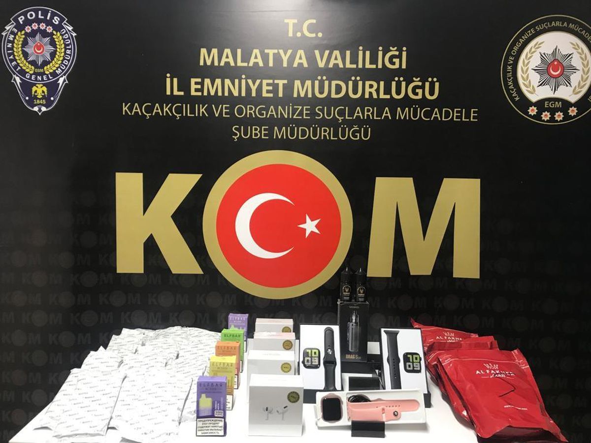 Malatya\'da kaçakçılık operasyonlarında 3 şüpheli yakalandı