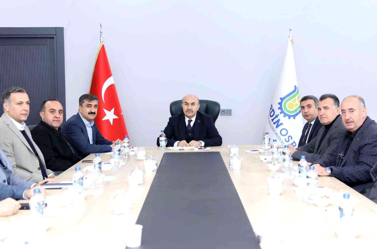 Mardin OSB\'de müteşebbis heyeti toplantısı yapıldı
