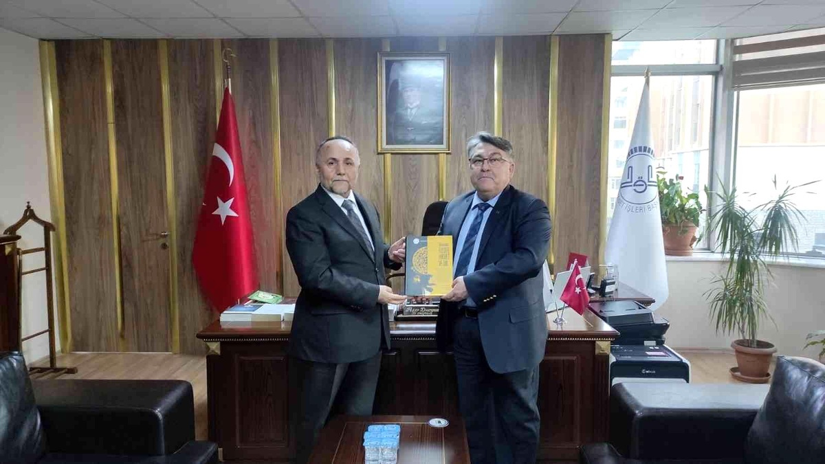Rektör Özölçer\'den Zonguldak İl Müftüsü\'ne ziyaret