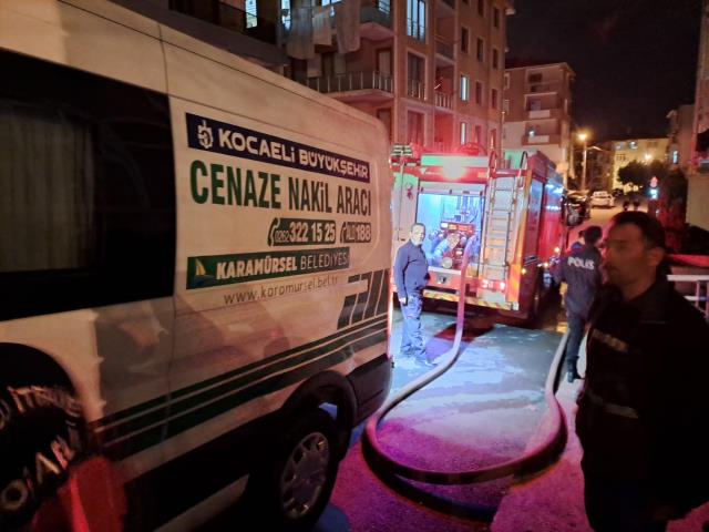 Yangında yatalak hasta öldü, eşi yaralandı