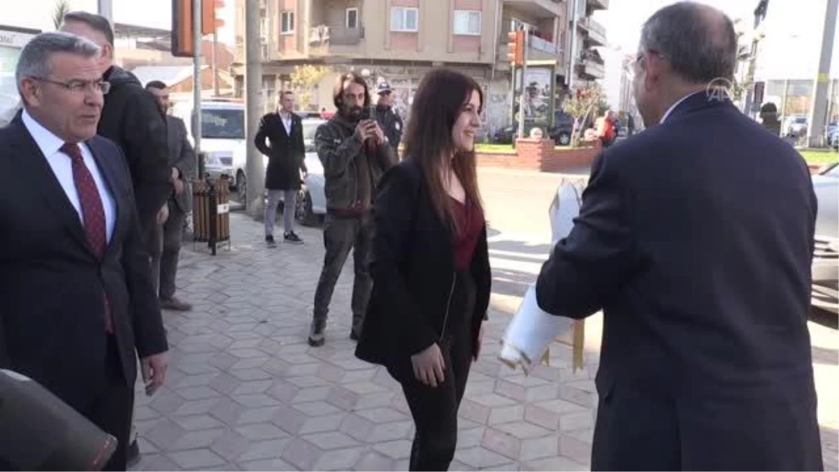 AK Parti\'li Özhaseki Aydın\'da belediye ziyaretlerinde bulundu