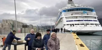 Amasra 9'uncu kez kruvaziyer ağırladı