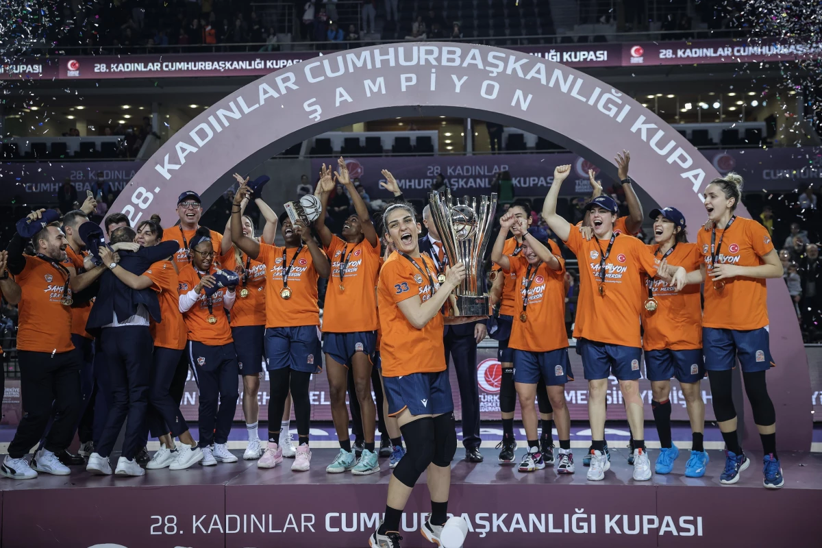 Basketbolda ÇBK Mersin Yenişehir Belediyesi, Cumhurbaşkanlığı Kupası\'nı ilk kez kazandı