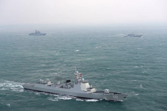 Çin ve Rusya Ortak Deniz Tatbikatını Tamamladı