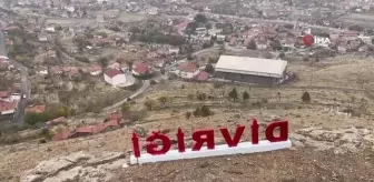 Divriği'de dağ keçisi sürüsü görüntülendi
