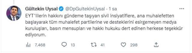 EYT düzenlemesine iş dünyası ve siyasetçiler ne dedi? İşte gelen yorumlar