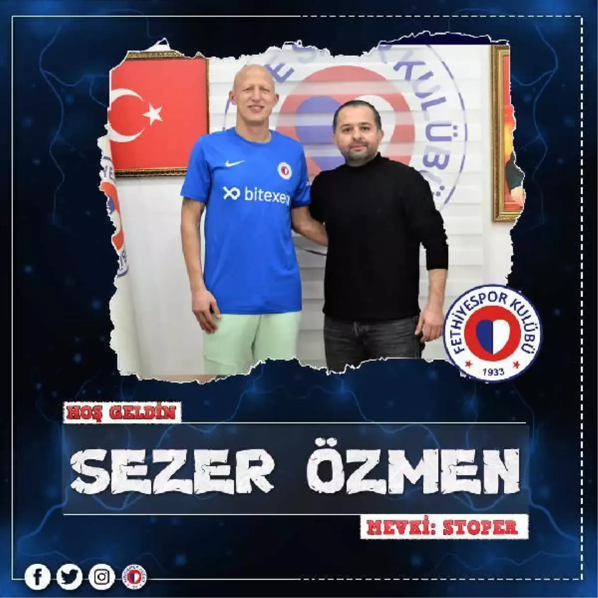 Fethiyespor\'da Sezer imzayı attı