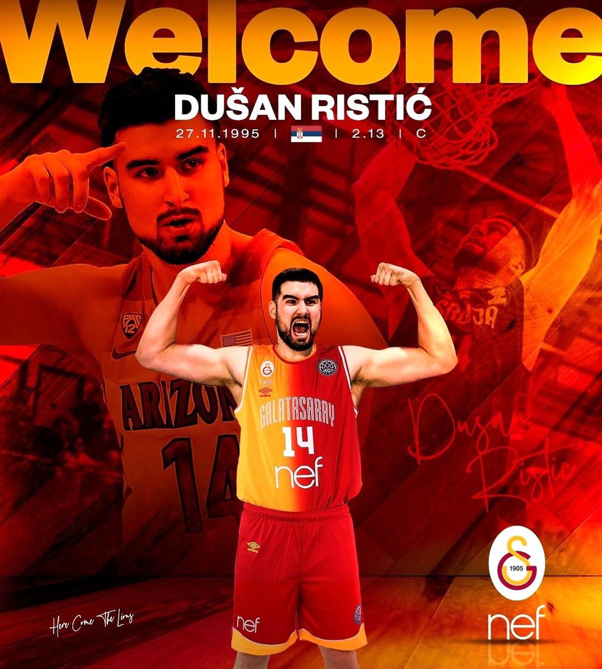 Galatasaray, Dusan Ristic\'i transfer etti