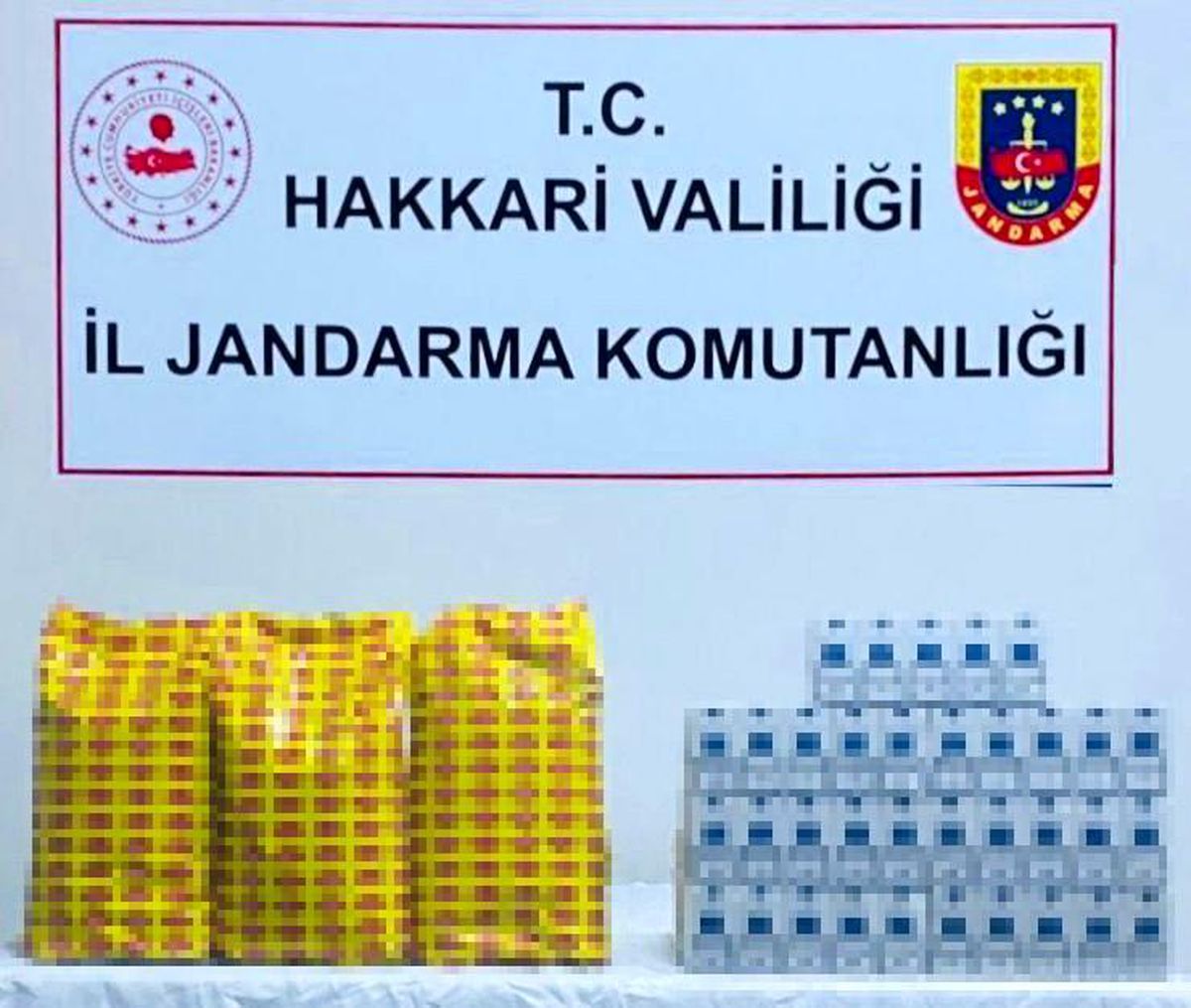 Hakkari\'de kaçakçılık operasyonu
