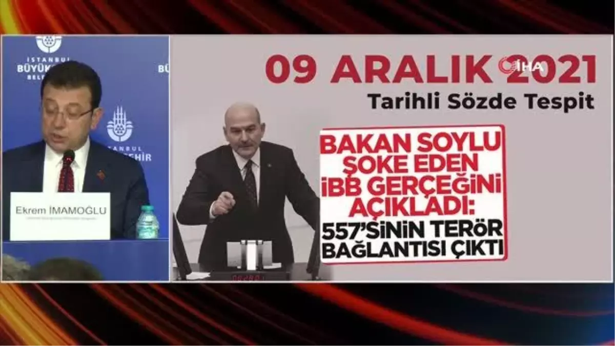 İBB Başkanı Ekrem İmamoğlu: "Siyasetin gündeminde benim adaylığım diye bir tartışma yok"