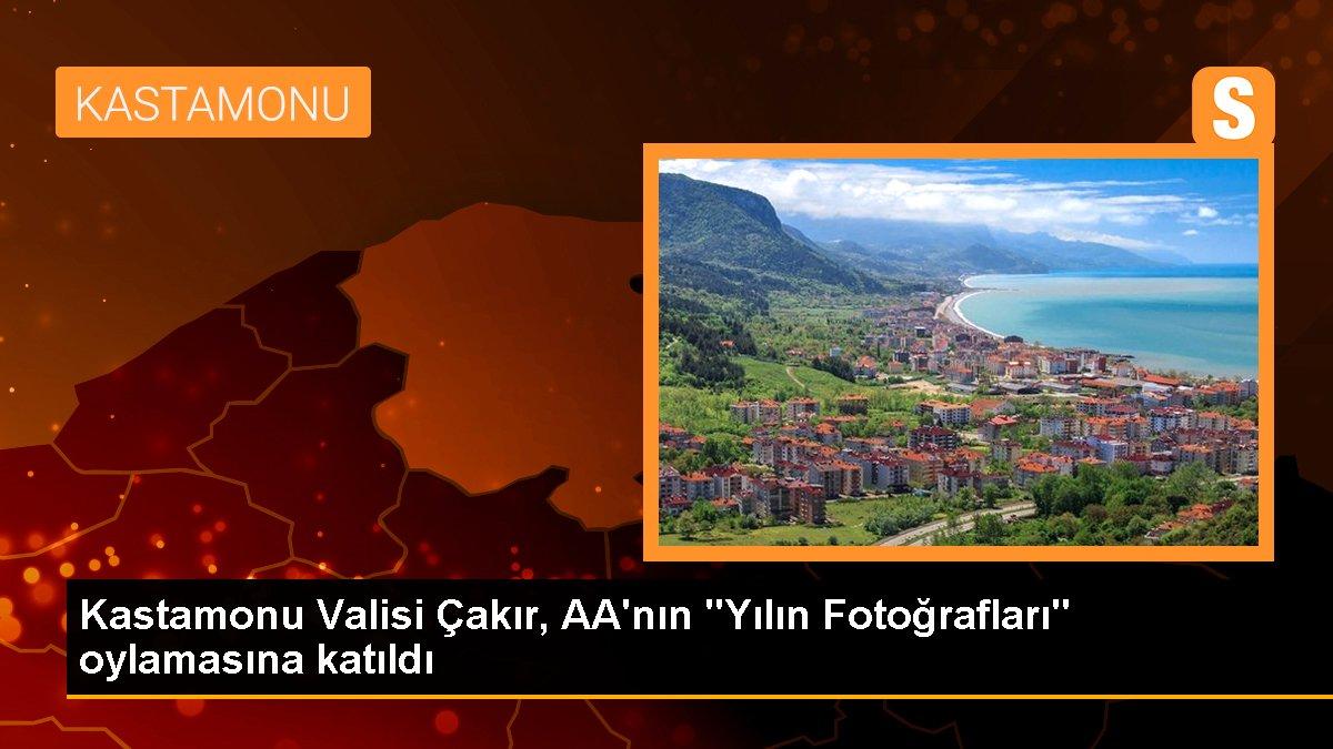 Kastamonu Valisi Çakır, AA\'nın "Yılın Fotoğrafları" oylamasına katıldı