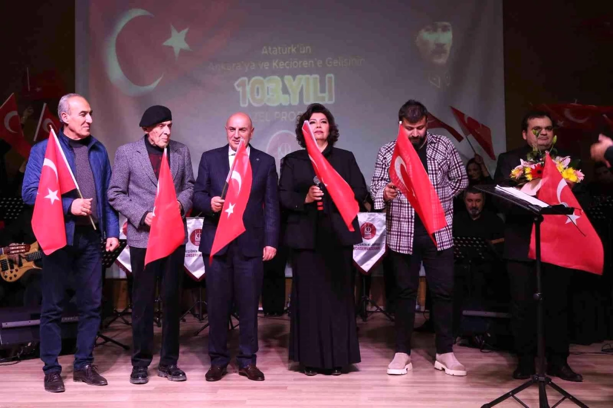 Keçiören\'de Atatürk\'ün Ankara\'ya gelişinin yıl dönümü kutlandı