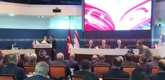 KKTC Cumhurbaşkanı Tatar, ASO Meclis Toplantısında konuştu