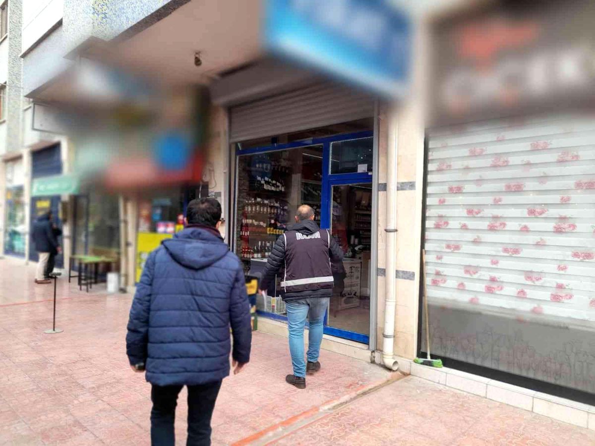 Konya\'da yılbaşı öncesi sahte içki denetimi