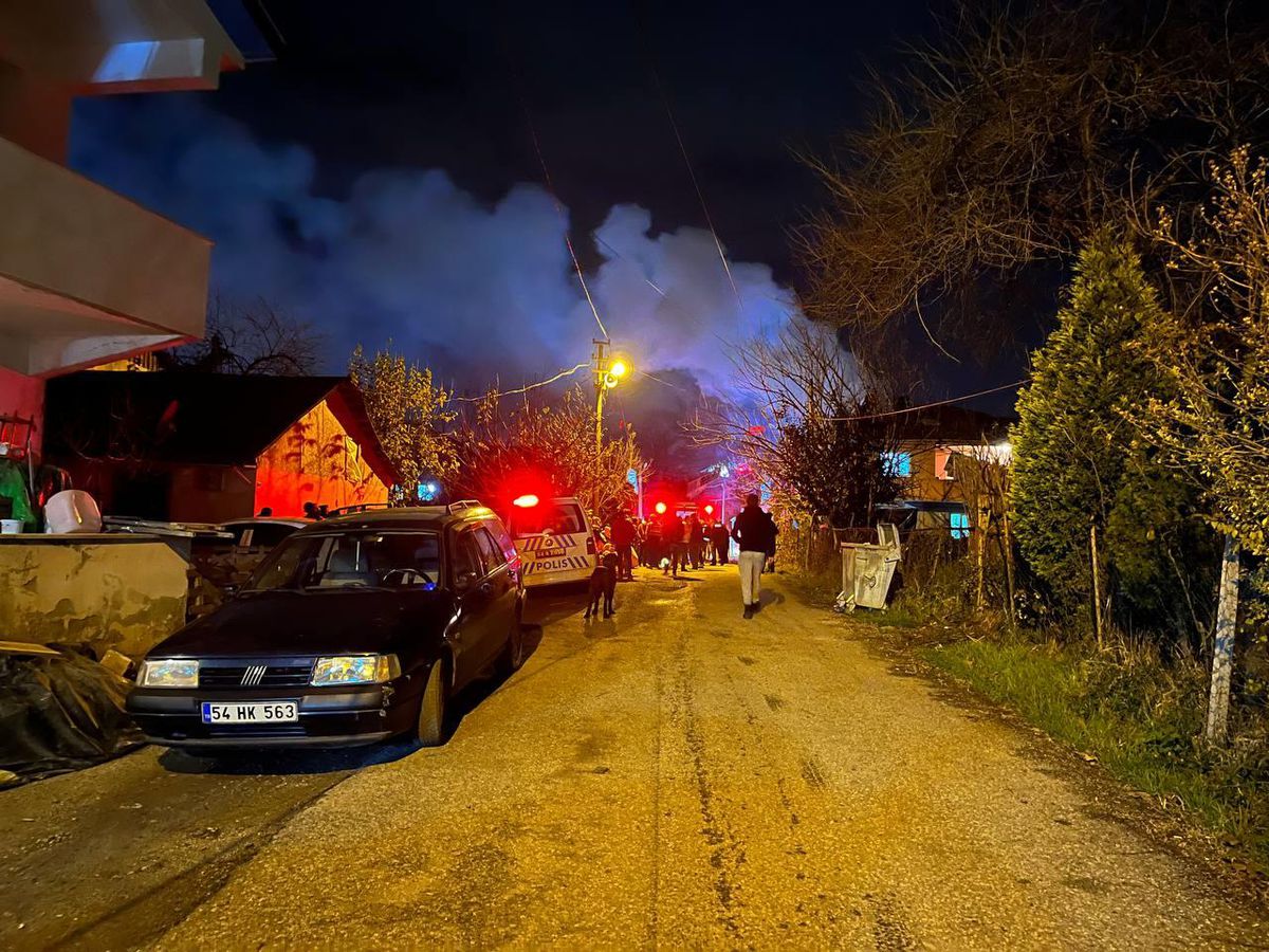 Sakarya\'da evde çıkan yangın söndürüldü