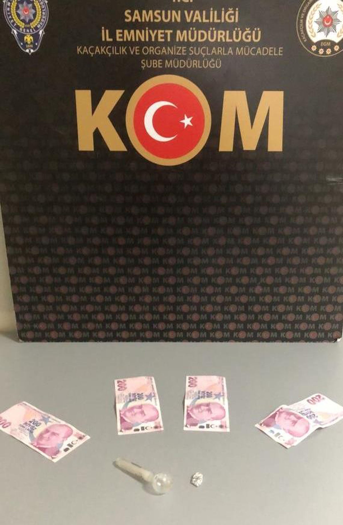 Samsun\'da sahte parayla marketten alışveriş yapan 5 şüpheli yakalandı